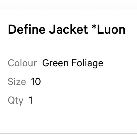 Lululemon Athletica Olive Green Jacket - Picture 5 of 5